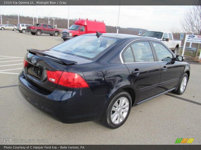 Midnight Blue / Gray 2010 Kia Optima LX