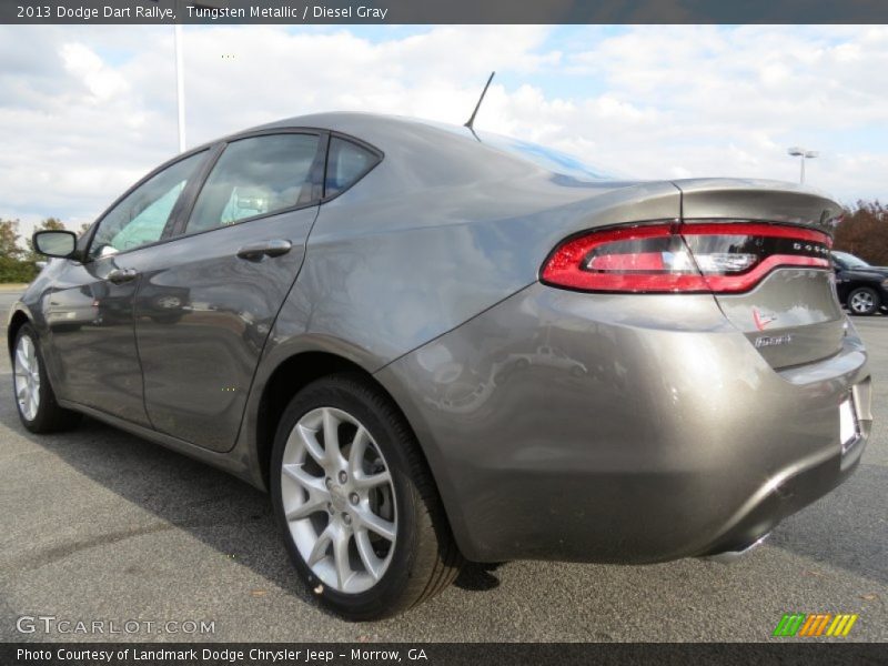 Tungsten Metallic / Diesel Gray 2013 Dodge Dart Rallye