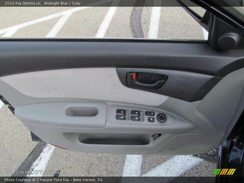 Midnight Blue / Gray 2010 Kia Optima LX