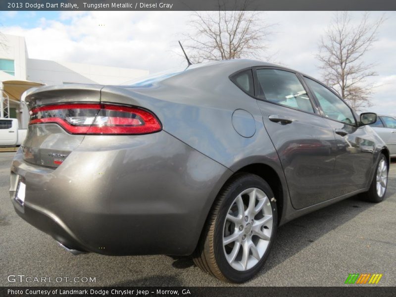 Tungsten Metallic / Diesel Gray 2013 Dodge Dart Rallye