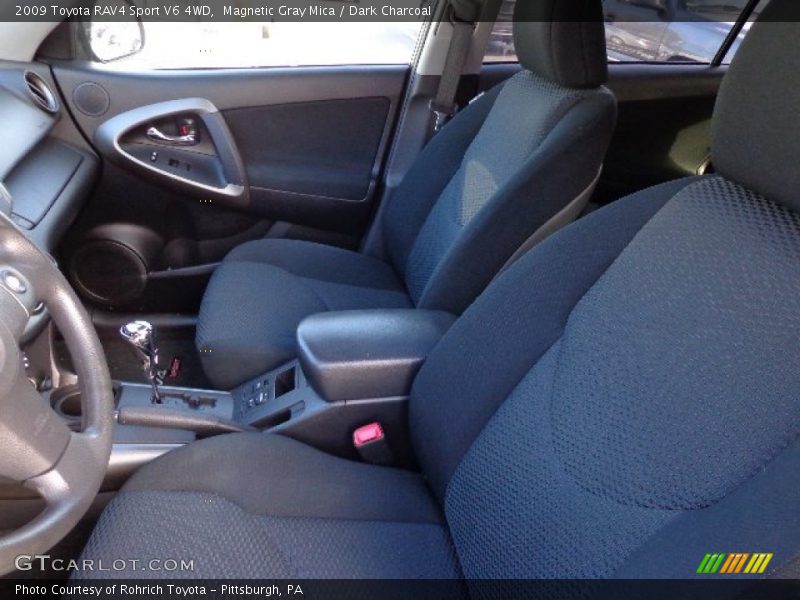 Magnetic Gray Mica / Dark Charcoal 2009 Toyota RAV4 Sport V6 4WD