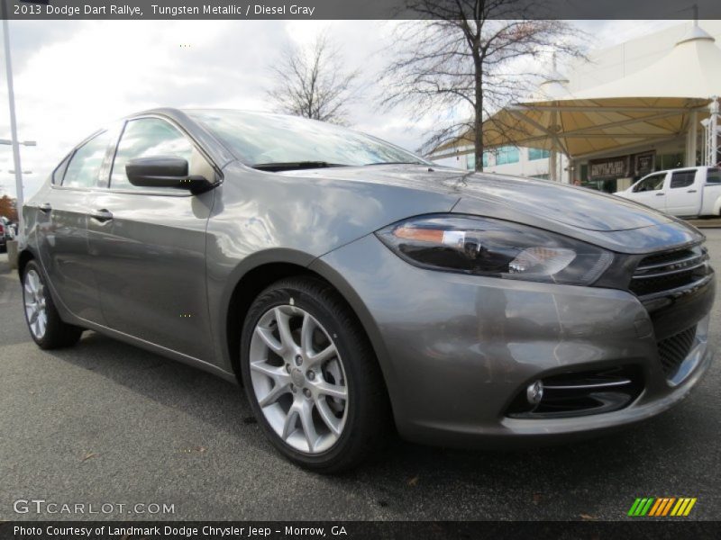 Tungsten Metallic / Diesel Gray 2013 Dodge Dart Rallye