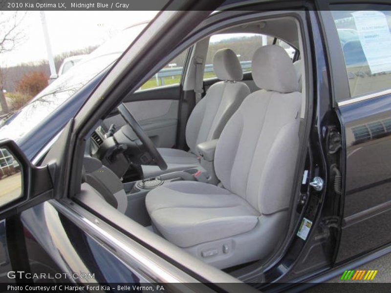 Midnight Blue / Gray 2010 Kia Optima LX