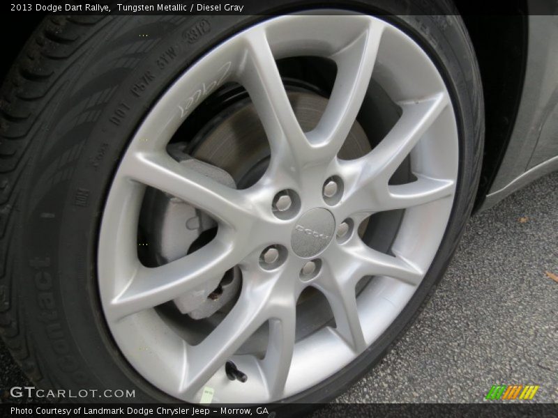 Tungsten Metallic / Diesel Gray 2013 Dodge Dart Rallye