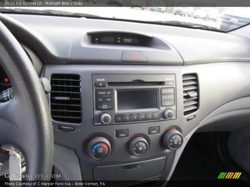 Midnight Blue / Gray 2010 Kia Optima LX