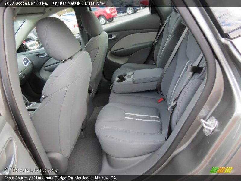 Tungsten Metallic / Diesel Gray 2013 Dodge Dart Rallye