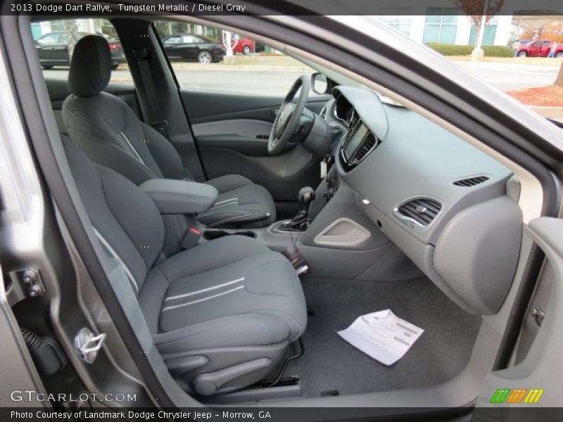 Tungsten Metallic / Diesel Gray 2013 Dodge Dart Rallye