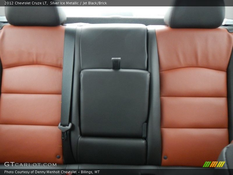 Silver Ice Metallic / Jet Black/Brick 2012 Chevrolet Cruze LT