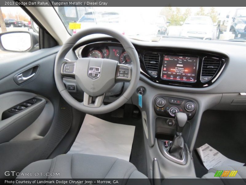 Tungsten Metallic / Diesel Gray 2013 Dodge Dart Rallye