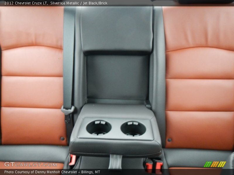 Silver Ice Metallic / Jet Black/Brick 2012 Chevrolet Cruze LT