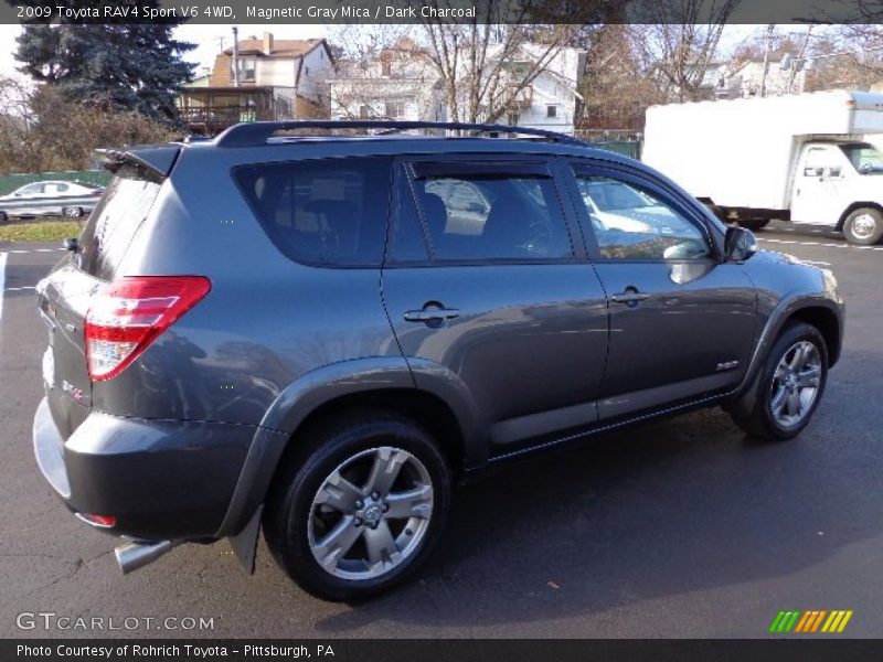 Magnetic Gray Mica / Dark Charcoal 2009 Toyota RAV4 Sport V6 4WD