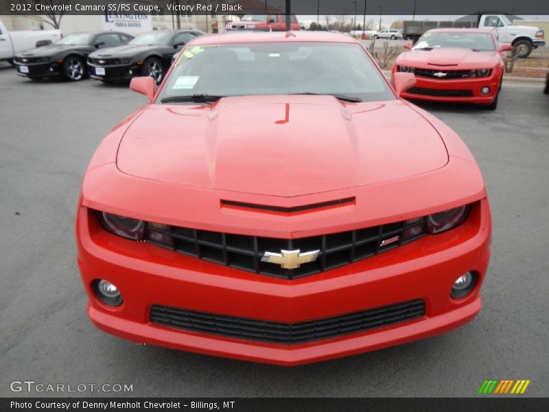 Victory Red / Black 2012 Chevrolet Camaro SS/RS Coupe