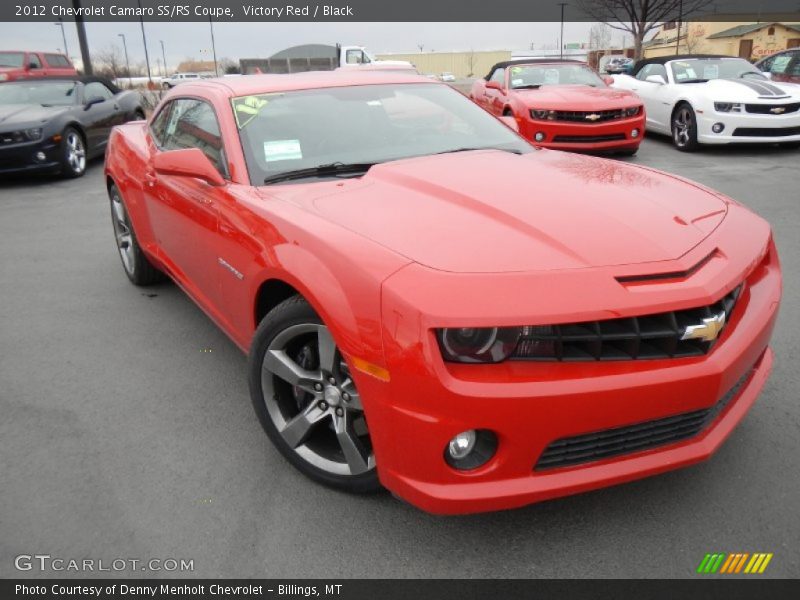 Victory Red / Black 2012 Chevrolet Camaro SS/RS Coupe