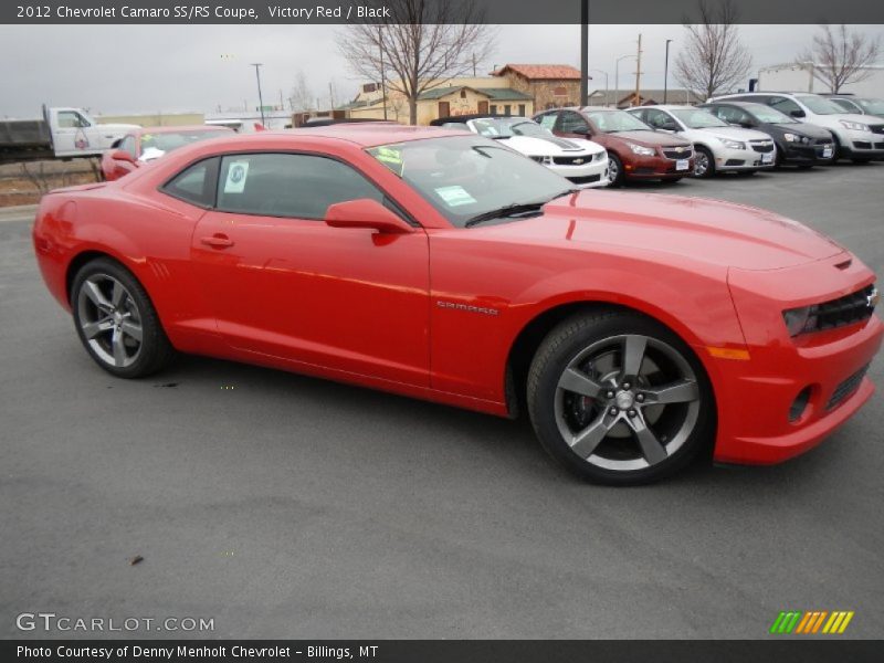 Victory Red / Black 2012 Chevrolet Camaro SS/RS Coupe