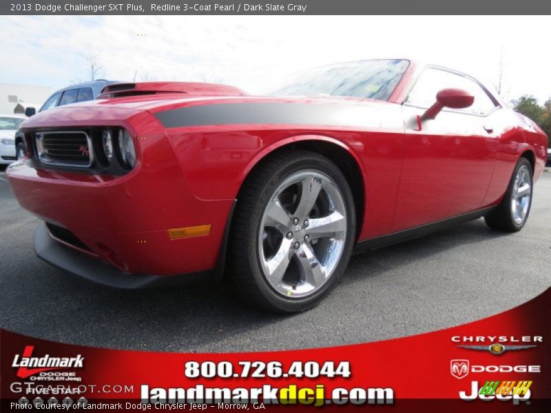 Redline 3-Coat Pearl / Dark Slate Gray 2013 Dodge Challenger SXT Plus
