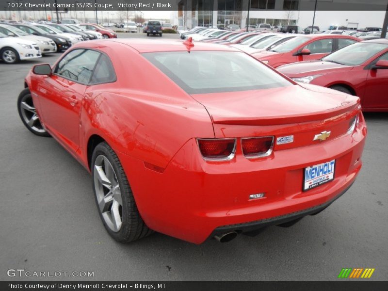 Victory Red / Black 2012 Chevrolet Camaro SS/RS Coupe