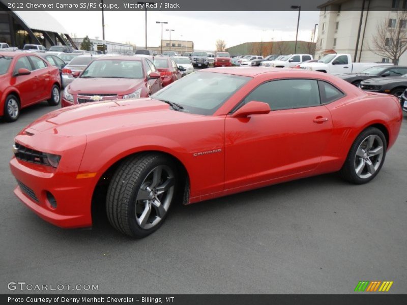 Victory Red / Black 2012 Chevrolet Camaro SS/RS Coupe