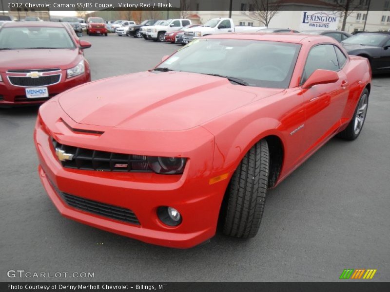 Victory Red / Black 2012 Chevrolet Camaro SS/RS Coupe