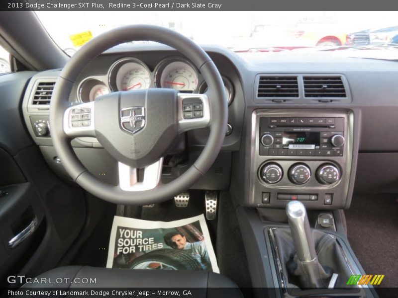Redline 3-Coat Pearl / Dark Slate Gray 2013 Dodge Challenger SXT Plus