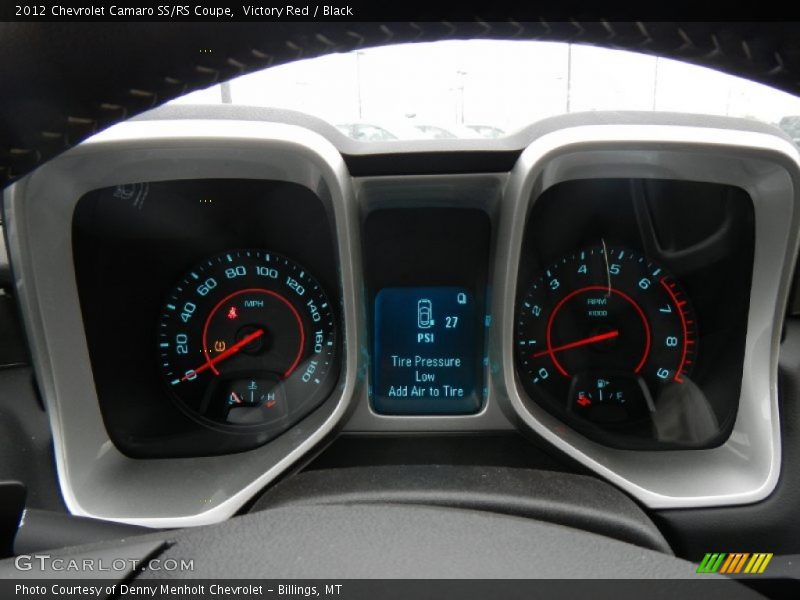 Victory Red / Black 2012 Chevrolet Camaro SS/RS Coupe