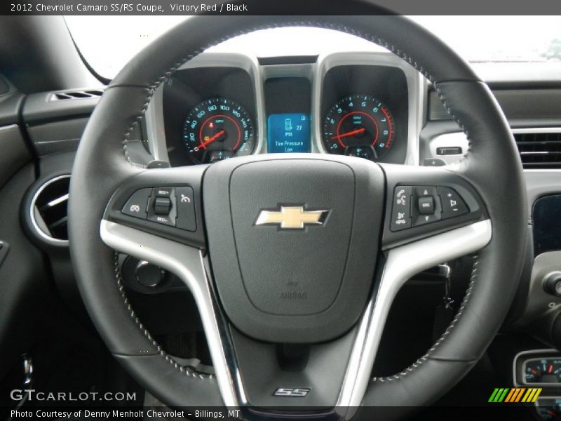 Victory Red / Black 2012 Chevrolet Camaro SS/RS Coupe