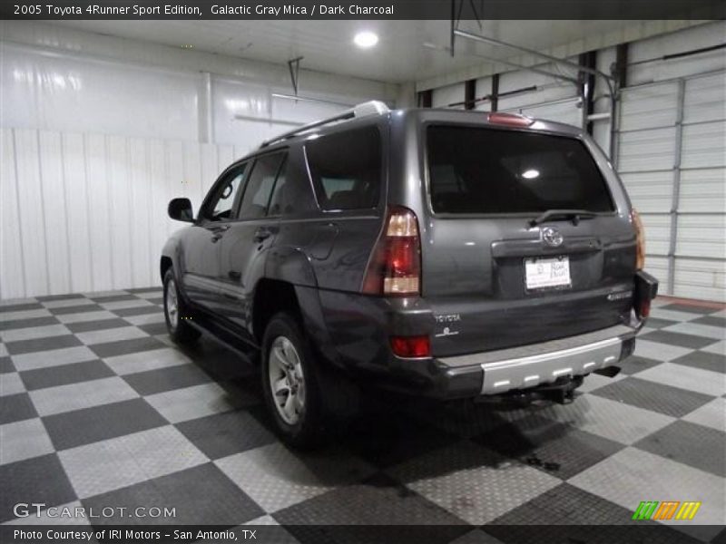 Galactic Gray Mica / Dark Charcoal 2005 Toyota 4Runner Sport Edition