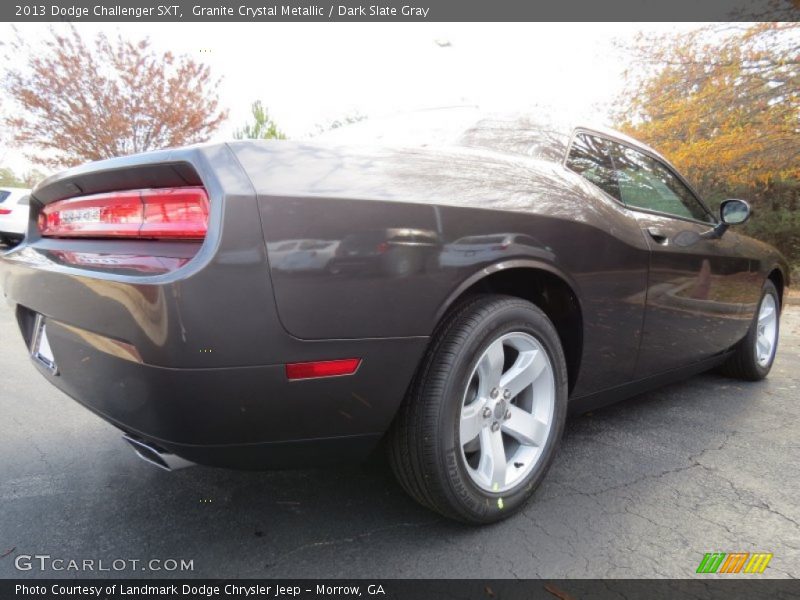 Granite Crystal Metallic / Dark Slate Gray 2013 Dodge Challenger SXT