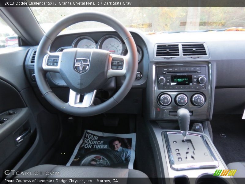 Granite Crystal Metallic / Dark Slate Gray 2013 Dodge Challenger SXT