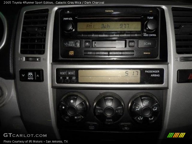 Galactic Gray Mica / Dark Charcoal 2005 Toyota 4Runner Sport Edition