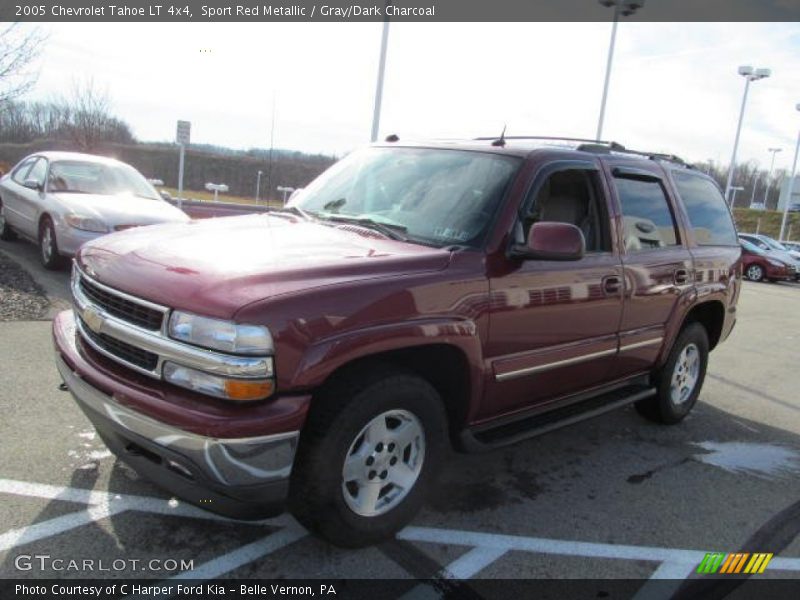 Sport Red Metallic / Gray/Dark Charcoal 2005 Chevrolet Tahoe LT 4x4