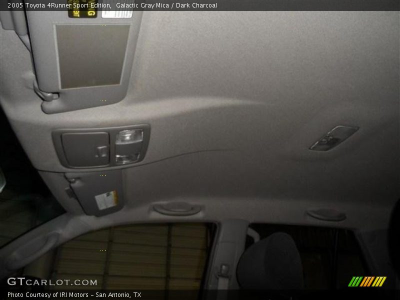 Galactic Gray Mica / Dark Charcoal 2005 Toyota 4Runner Sport Edition