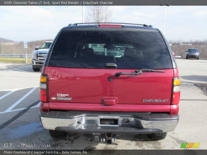 Sport Red Metallic / Gray/Dark Charcoal 2005 Chevrolet Tahoe LT 4x4