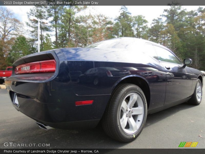 Jazz Blue Pearl / Dark Slate Gray 2013 Dodge Challenger SXT