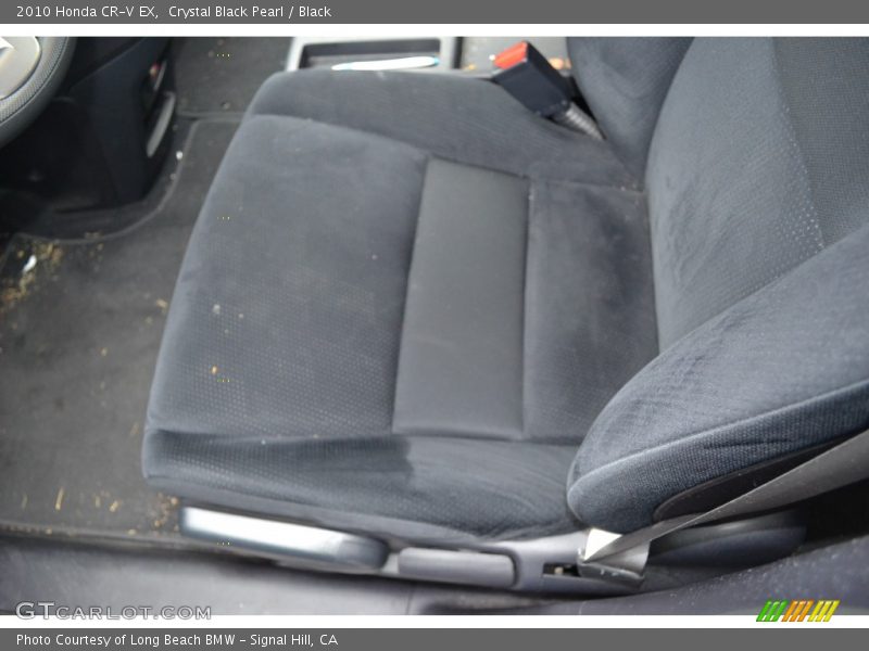 Crystal Black Pearl / Black 2010 Honda CR-V EX