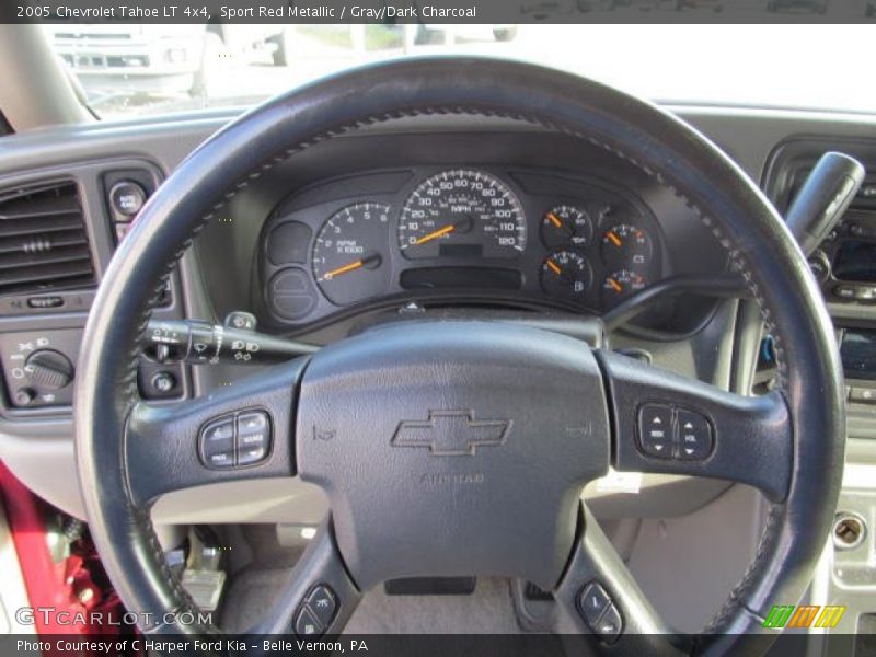 Sport Red Metallic / Gray/Dark Charcoal 2005 Chevrolet Tahoe LT 4x4