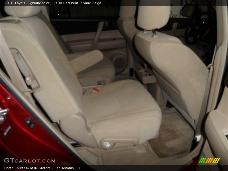 Salsa Red Pearl / Sand Beige 2010 Toyota Highlander V6