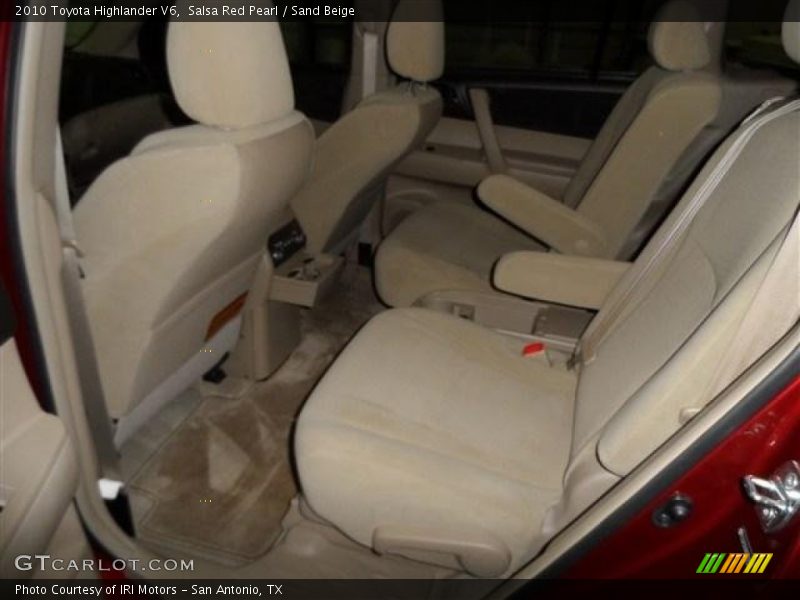 Salsa Red Pearl / Sand Beige 2010 Toyota Highlander V6