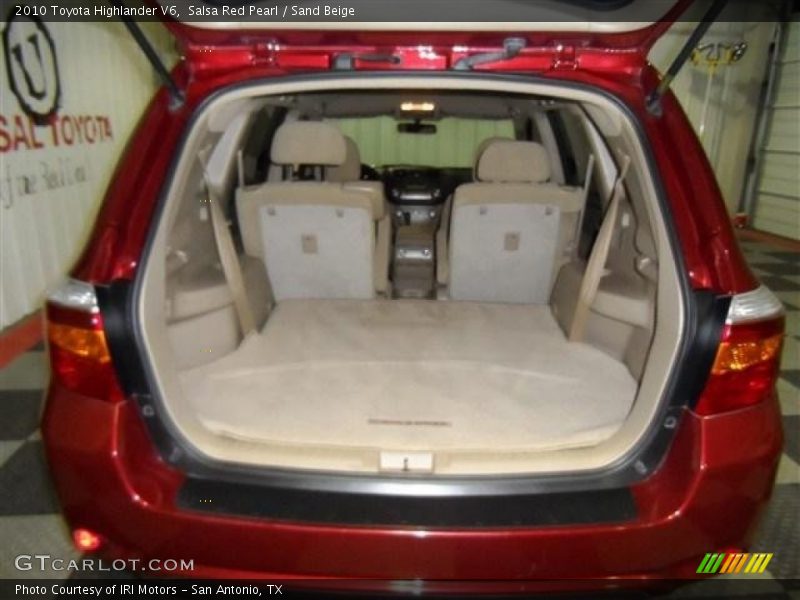 Salsa Red Pearl / Sand Beige 2010 Toyota Highlander V6