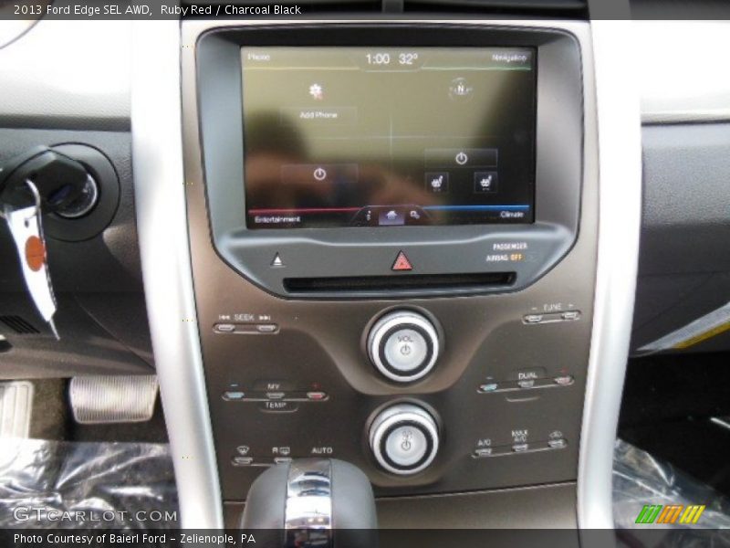 Ruby Red / Charcoal Black 2013 Ford Edge SEL AWD