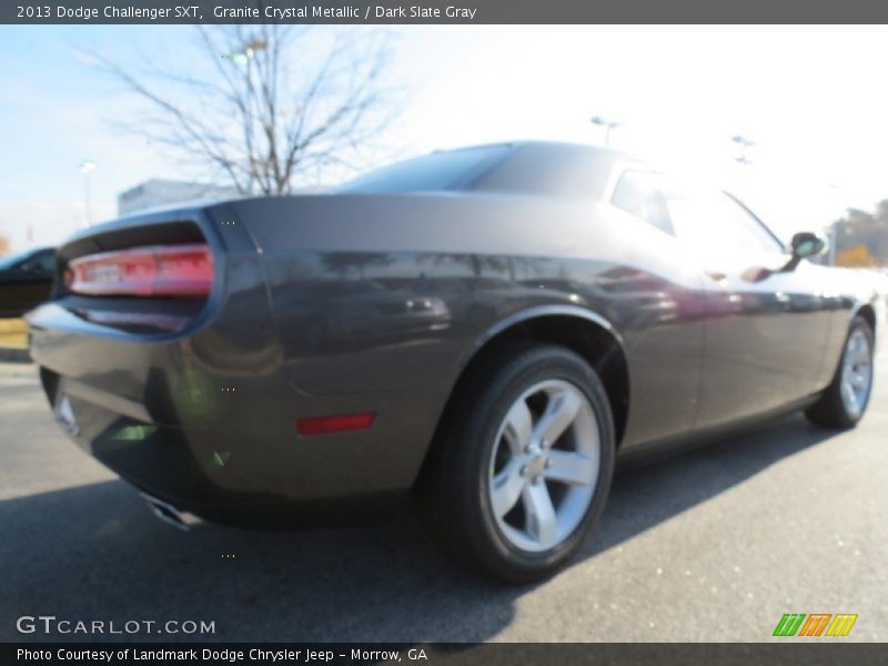 Granite Crystal Metallic / Dark Slate Gray 2013 Dodge Challenger SXT