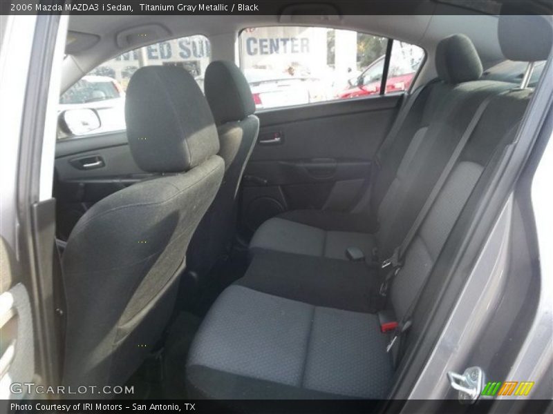 Titanium Gray Metallic / Black 2006 Mazda MAZDA3 i Sedan