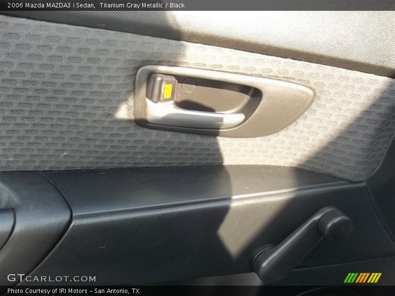 Titanium Gray Metallic / Black 2006 Mazda MAZDA3 i Sedan
