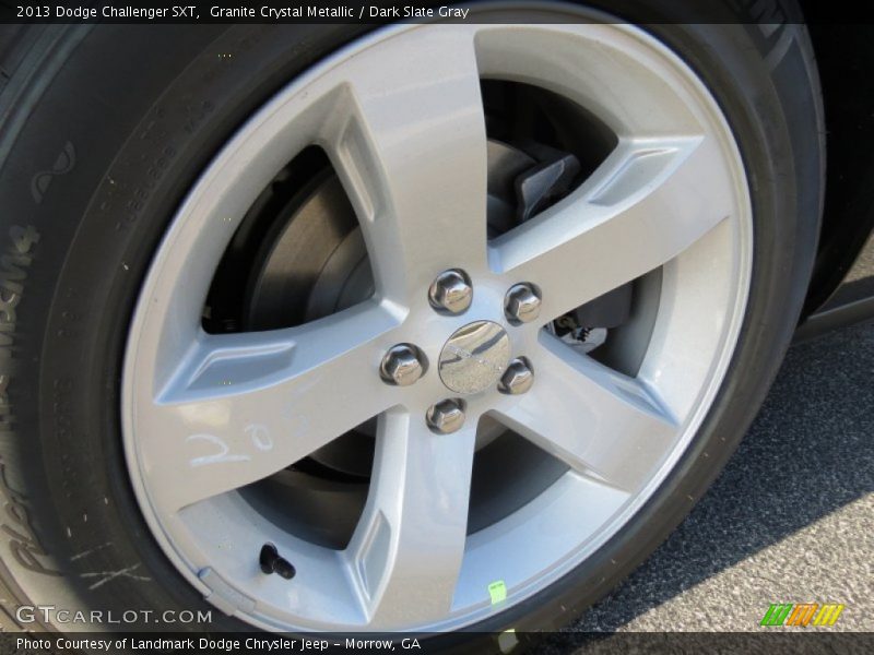 Granite Crystal Metallic / Dark Slate Gray 2013 Dodge Challenger SXT