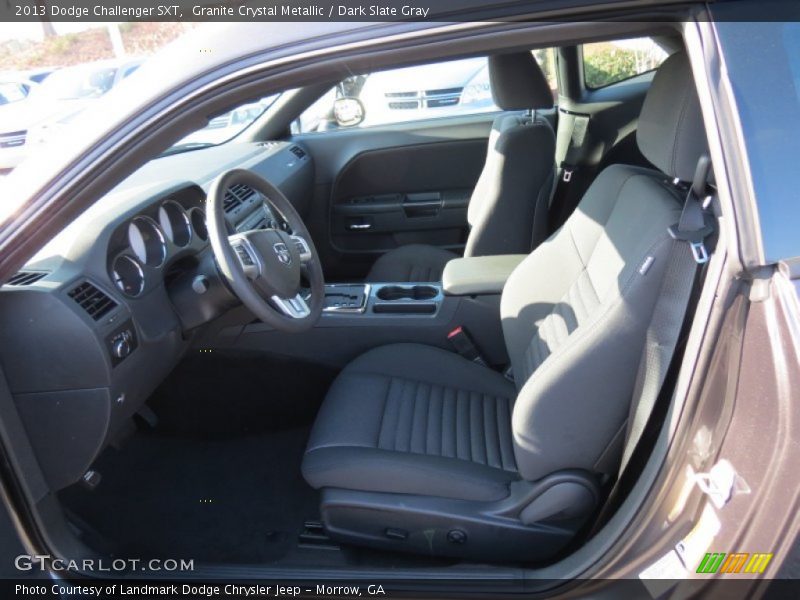 Granite Crystal Metallic / Dark Slate Gray 2013 Dodge Challenger SXT