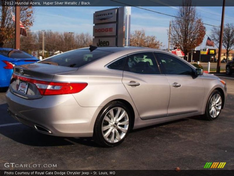 Hyper Silver Metallic / Black 2012 Hyundai Azera