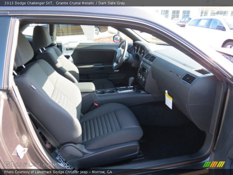 Granite Crystal Metallic / Dark Slate Gray 2013 Dodge Challenger SXT