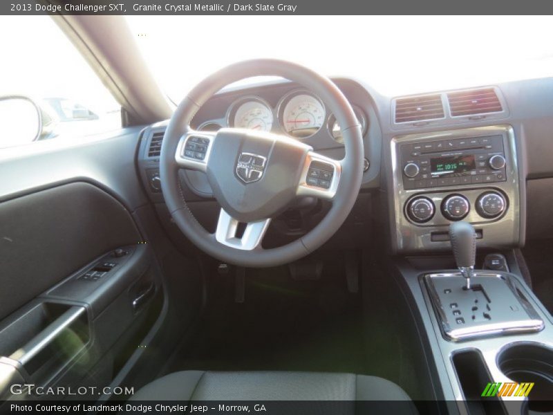 Granite Crystal Metallic / Dark Slate Gray 2013 Dodge Challenger SXT