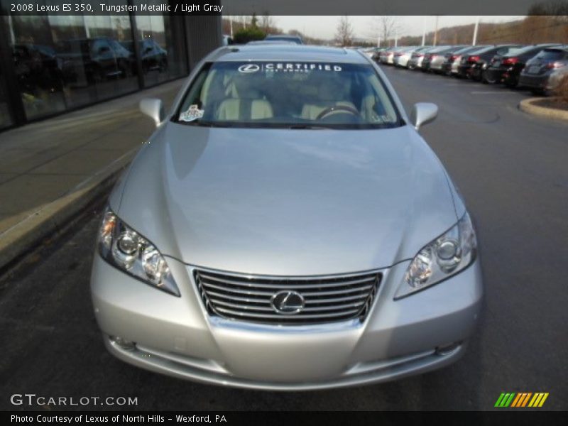 Tungsten Metallic / Light Gray 2008 Lexus ES 350