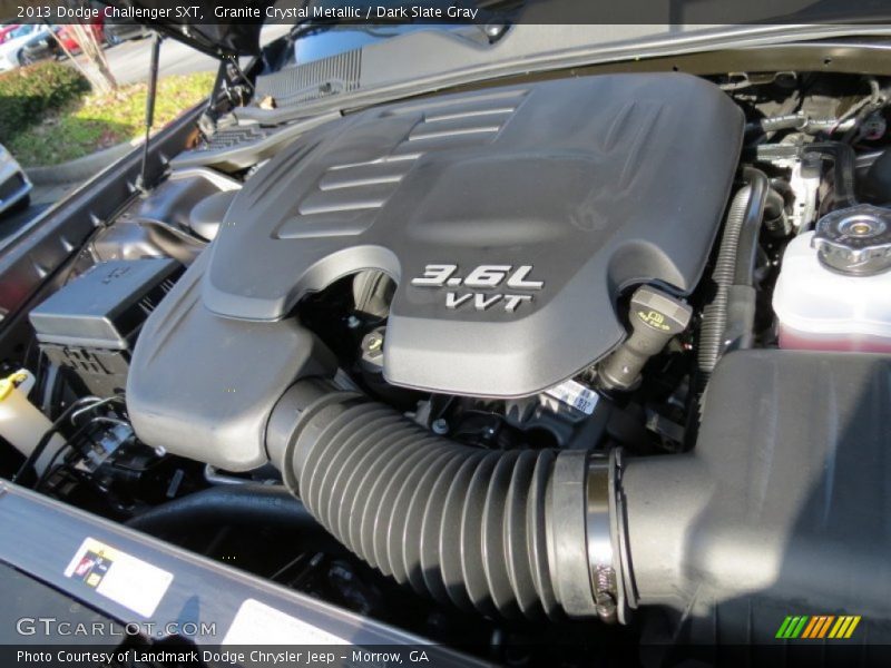 Granite Crystal Metallic / Dark Slate Gray 2013 Dodge Challenger SXT