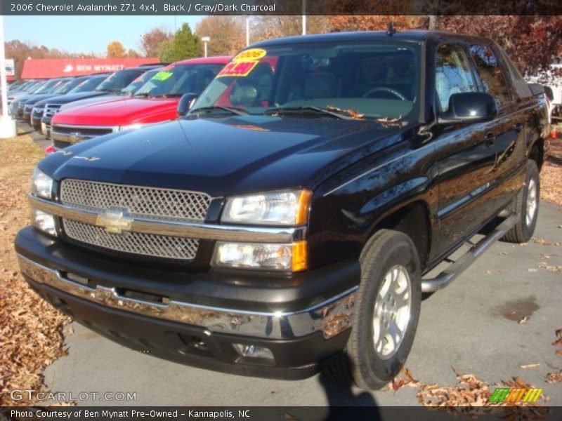 Black / Gray/Dark Charcoal 2006 Chevrolet Avalanche Z71 4x4